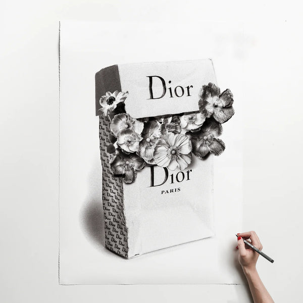 Dior Cigarette Box Print