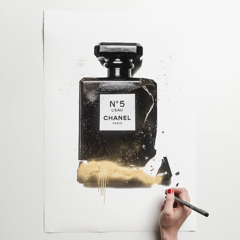 CHANEL NOIR No.1 with GOLD